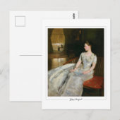 Carte Postale John Singer Sargent #2-2 - Beaux-Arts (Devant / Derrière)