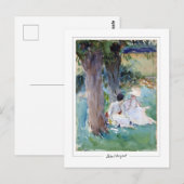 Carte Postale John Singer Sargent #321-2 - Beaux-Arts (Devant / Derrière)