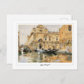 Carte Postale John Singer Sargent #5 - Art (Devant / Derrière)