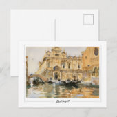 Carte Postale John Singer Sargent #5 - Beaux-Arts (Devant / Derrière)