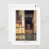 Carte Postale John Singer Sargent #79 - Beaux-Arts (Devant / Derrière)