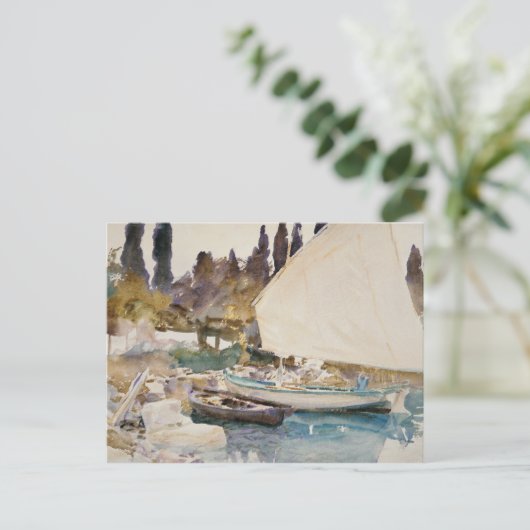 Carte Postale John Singer Sargent - Bateaux (Debout devant)