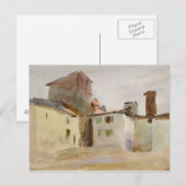 Carte Postale John Singer Sargent - Borgo San Lorenzo (Devant / Derrière)