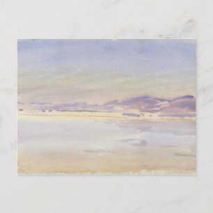 Carte Postale John Singer Sargent - Coucher du soleil en mer