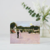 Carte Postale John Singer Sargent Dans le jardin du Luxembourg (Debout devant)