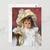 Carte Postale John Singer Sargent- Dorothy (Devant / Derrière)
