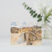 Carte Postale John Singer Sargent - Dugout (Debout devant)