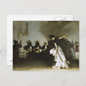 Carte Postale John Singer Sargent - El Jaleo (Devant / Derrière)
