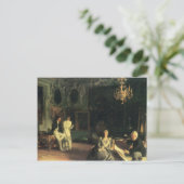 Carte Postale John Singer Sargent - Intérieur à Venise (Debout devant)