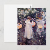 Carte Postale John Singer Sargent John Singer Sargent Sargent (Devant / Derrière)