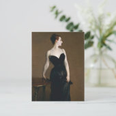 Carte postale John Singer Sargent Madame X (Debout devant)