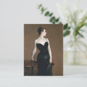 Carte Postale John Singer Sargent Madame X Peinture Art Imprimer (Debout devant)