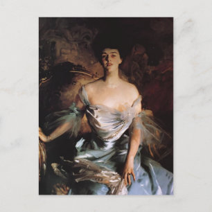 Carte Postale John Singer Sargent- Mme Joseph E. Widener