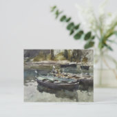 Carte Postale John Singer Sargent - Petits bateaux (Debout devant)