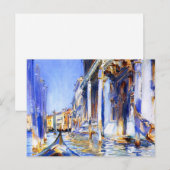 Carte Postale John Singer Sargent Rio dell’Angelo Venice (Devant / Derrière)