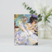 Carte Postale John Singer Sargent - Simplon Pass. Lecture (Debout devant)