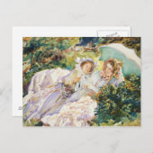 Carte Postale John Singer Sargent - Simplon Pass - The Tease (Devant / Derrière)