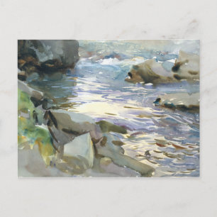 Carte Postale John Singer Sargent - Stream et Rocks