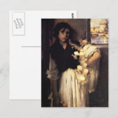 Carte Postale John Singer Sargent- Venetian Onion Vendeur (Devant / Derrière)