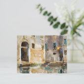 Carte Postale John Singer Sargent - Venice (Debout devant)