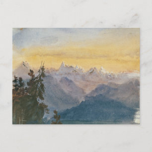 Carte Postale John Singer Sargent - Vue du Mont Pilatus
