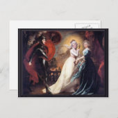 Carte Postale John Singleton Copley - Le Chevalier de la Croix R (Devant / Derrière)