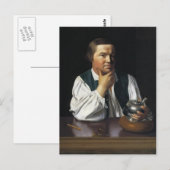 Carte Postale John Singleton Copley - Paul Revere (Devant / Derrière)