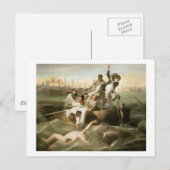 Carte Postale John Singleton Copley Watson et le requin (Devant / Derrière)