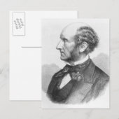 Carte Postale John Stuart Mill (Devant / Derrière)