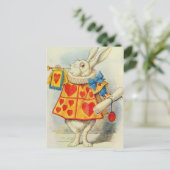 Carte Postale John Tenniel | Le Lapin Blanc (Debout devant)