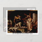 Carte Postale John The Baptist Par Giovanni Battista Tiepolo (Devant / Derrière)