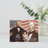 Carte Postale John Tyler - 10e président des États-Unis (Debout devant)