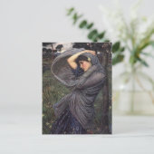 CARTE POSTALE JOHN WATERHOUSE ART BOREAS JOTTY LADCARD POSTCARD (Debout devant)