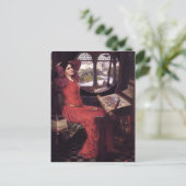Carte Postale John Waterhouse - Lady of Shalott (Debout devant)