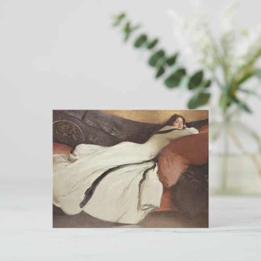 Carte Postale John White Alexander Repose Peinture Art Imprimer (Debout devant)