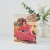 Carte Postale John William Godward - Flabellifera (Debout devant)