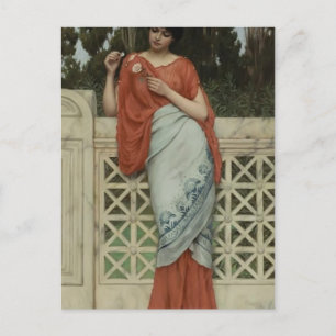 Carte Postale John William Godward - Il M'Aime, Il Ne M'Aime Pas