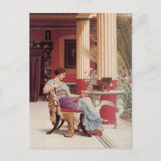 Carte Postale John William Godward - Le joaillier (Devant)