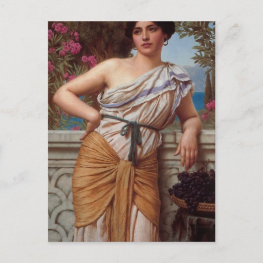 Carte Postale John William Godward - Reverie (Devant)
