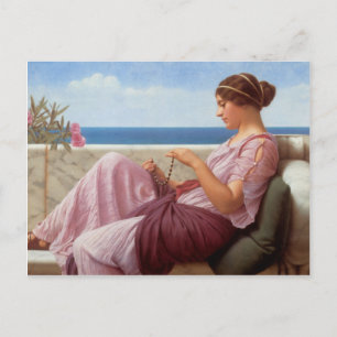 Carte Postale John William Godward - Un souvenir