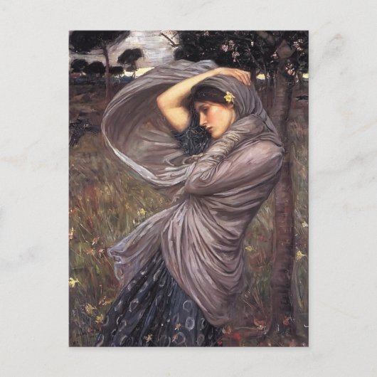 Carte Postale John William Waterhouse - Boreas (Devant)
