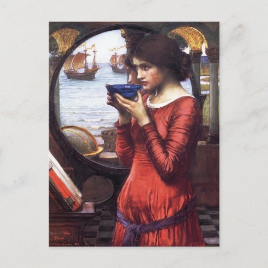 Carte Postale John William Waterhouse - Destiny (Devant)
