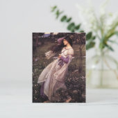 Carte Postale John William Waterhouse - Fleurs à vent (Debout devant)