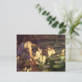 Carte Postale John William Waterhouse - Hylas et les Nymphes (Debout devant)
