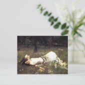 Carte Postale John William Waterhouse - Ophelia 1889 (Debout devant)