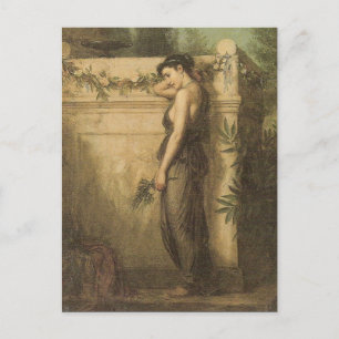 Carte Postale John William Waterhouse Parti Mais Pas Oublié