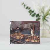 Carte Postale John William Waterhouse - Ulysses et les Sirens (Debout devant)