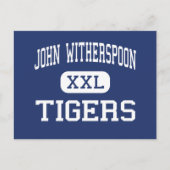 Carte Postale John Witherspoon Tigers Middle Princeton (Devant)