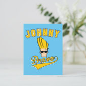 Carte Postale Johnny Bravo Collegiate Graphic (Debout devant)