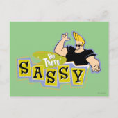 Carte Postale Johnny Bravo - Hey There Sassy (Devant)